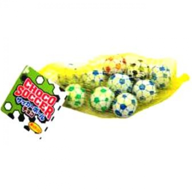 ネット入りサッカーボールチョコ